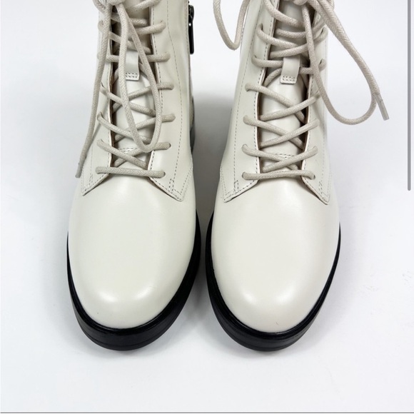 NEW Everlane The Modern Utility Lace-Up Boot White Size 8.5 - Picture 3 of 8